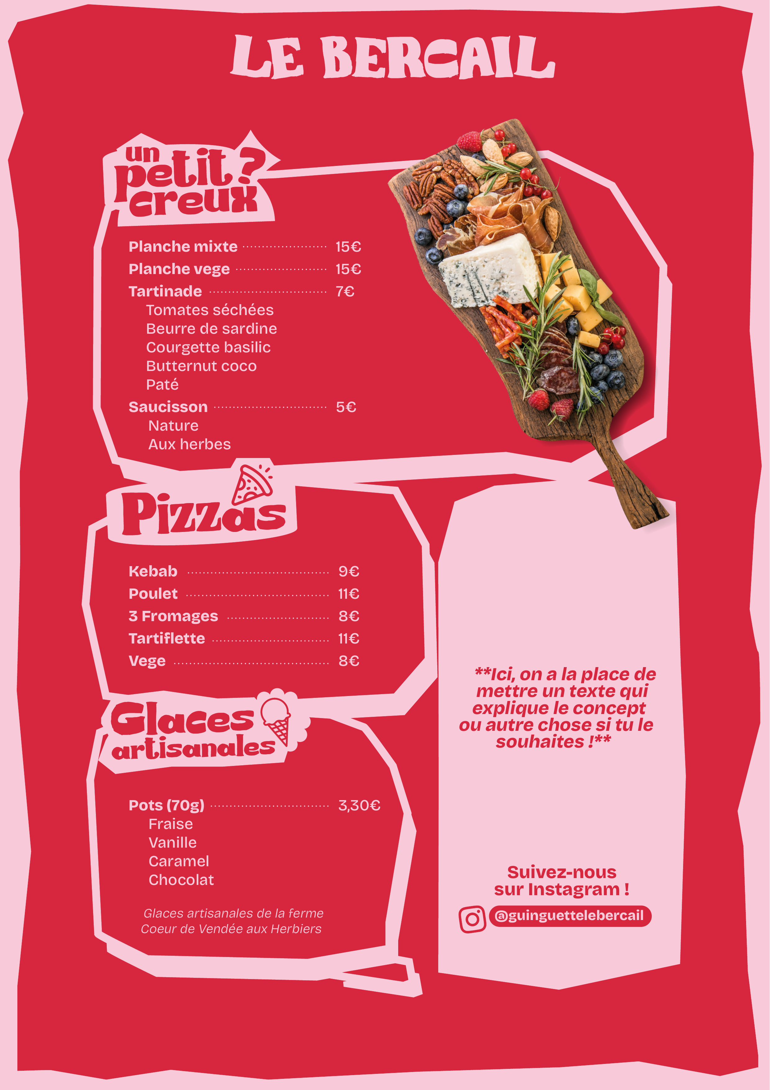 Menu Le Bercail - Page 2